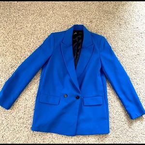 Blue Zara Blazer